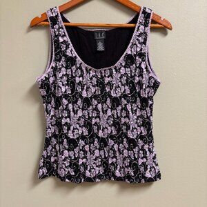 Vintage INC International Concepts Womens Y2K Top Size L Whimsigoth Fairy Grunge